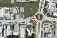 Sécurité pour les piétons : début des travaux au carrefour giratoire René-Lévesque / Industriel / Portland